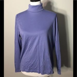 Ll Bean Womens Pima Cotton Turtleneck 